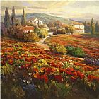 Poppy Fields by Roberto Lombardi